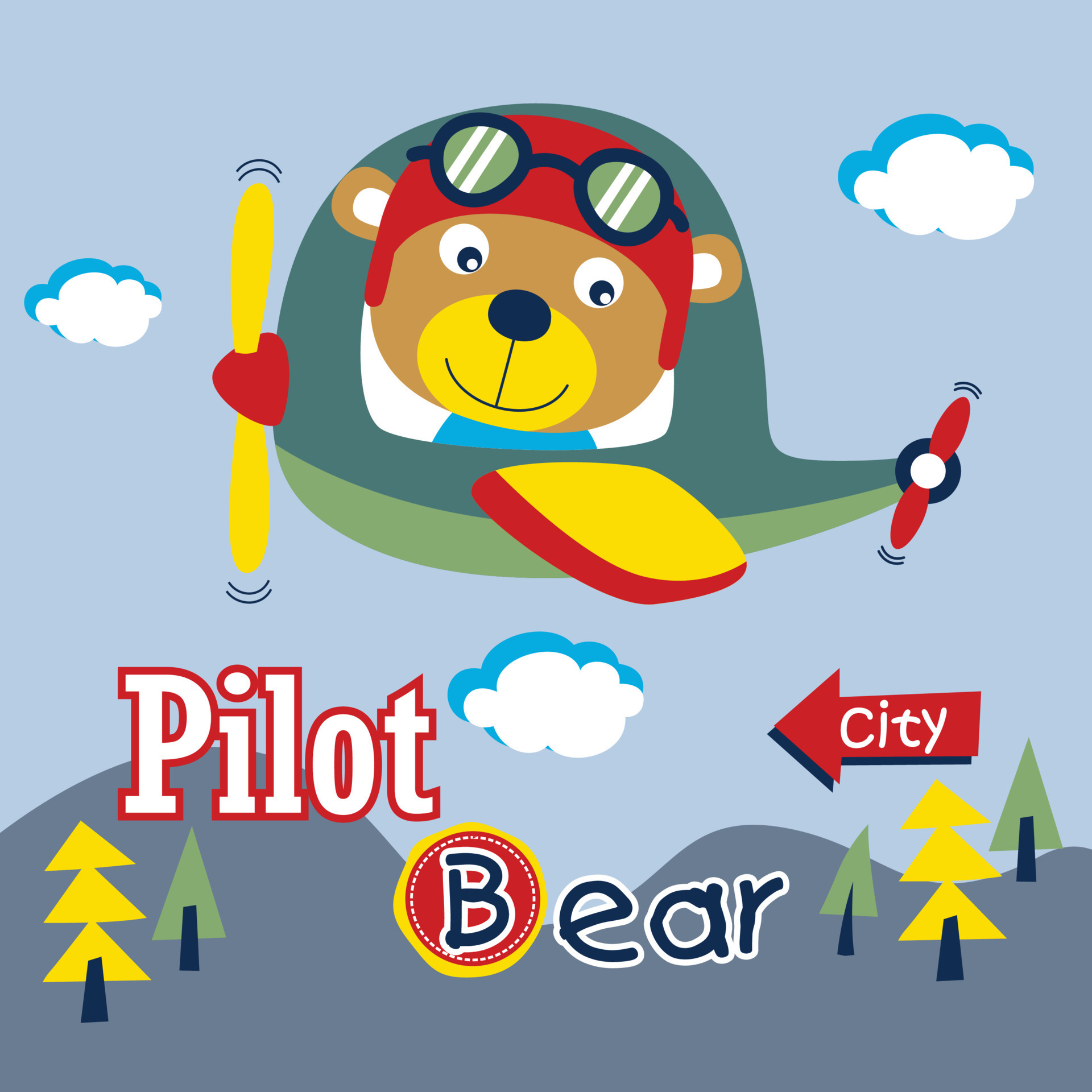 bear the pilot funny animal cartoon 11231751 Vector Art at Vecteezy bear the pilot funny animal cartoon 11231751 Vector Art at Vecteezy