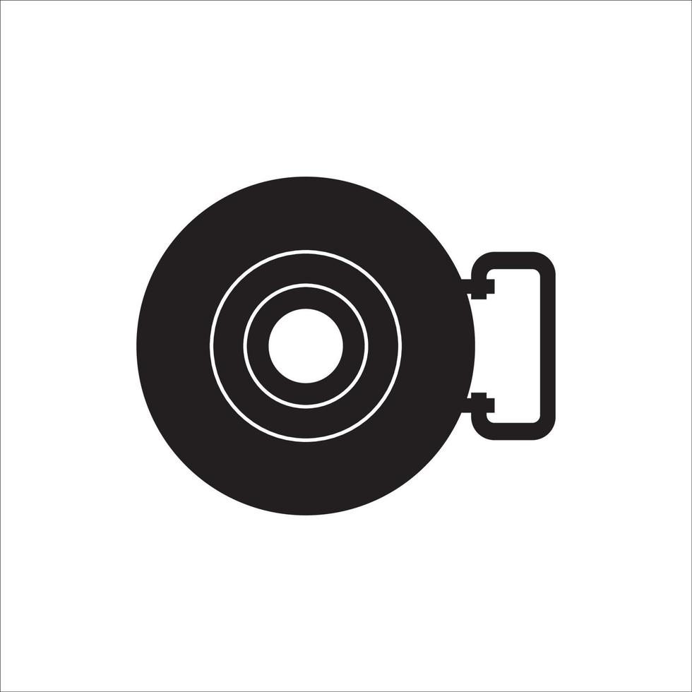 landmine vector image, this vector can be used for logo making materials and others