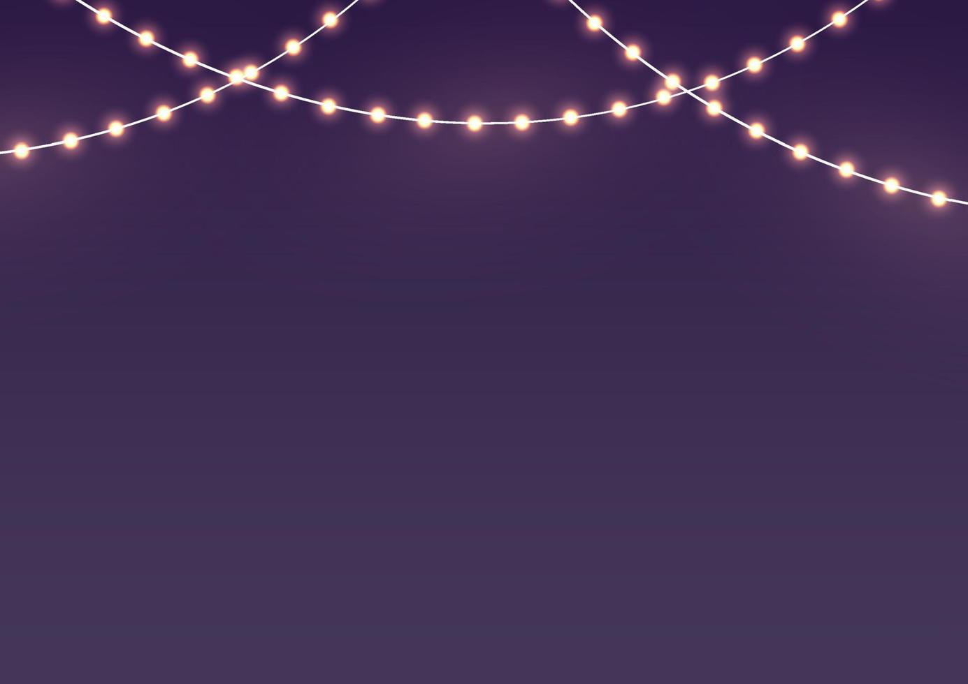 Christmas lights isolated. Christmas light multicolored garlands. xmas lamp glowing garland. for the new year and christmas. light effect. Vector illustration.