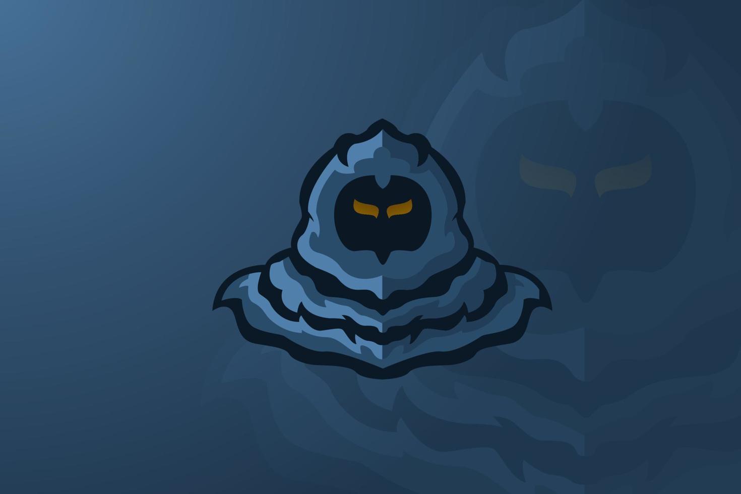 logo e-sport shadow vector