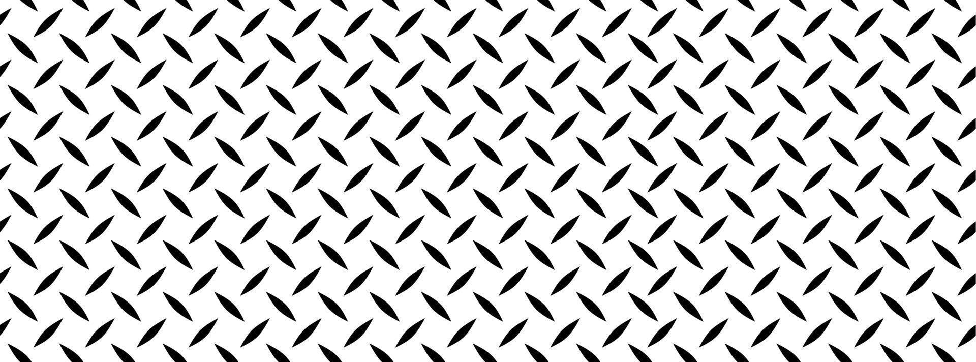 Metal sheet seamless pattern.black white iron sheet pattern vector