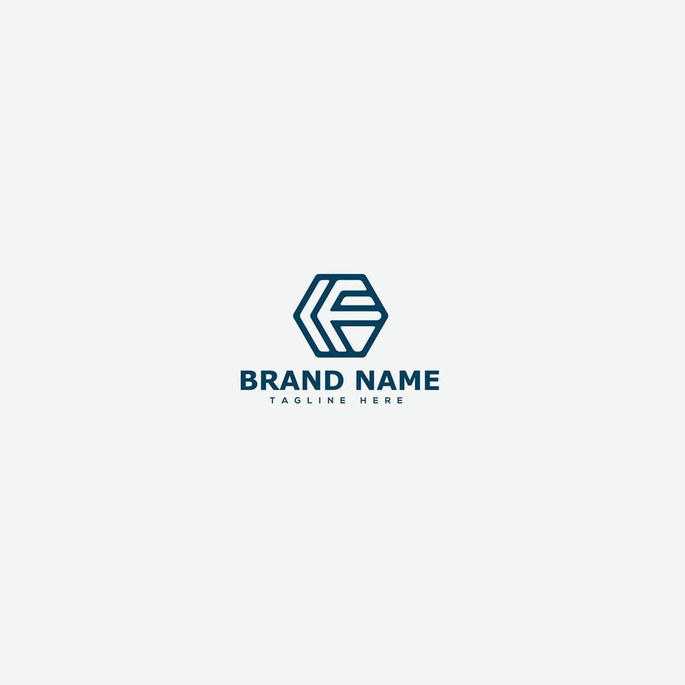 CF Logo Design Template Vector Graphic Branding Element.
