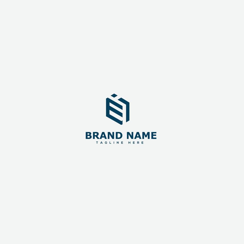 EI Logo Design Template Vector Graphic Branding Element.