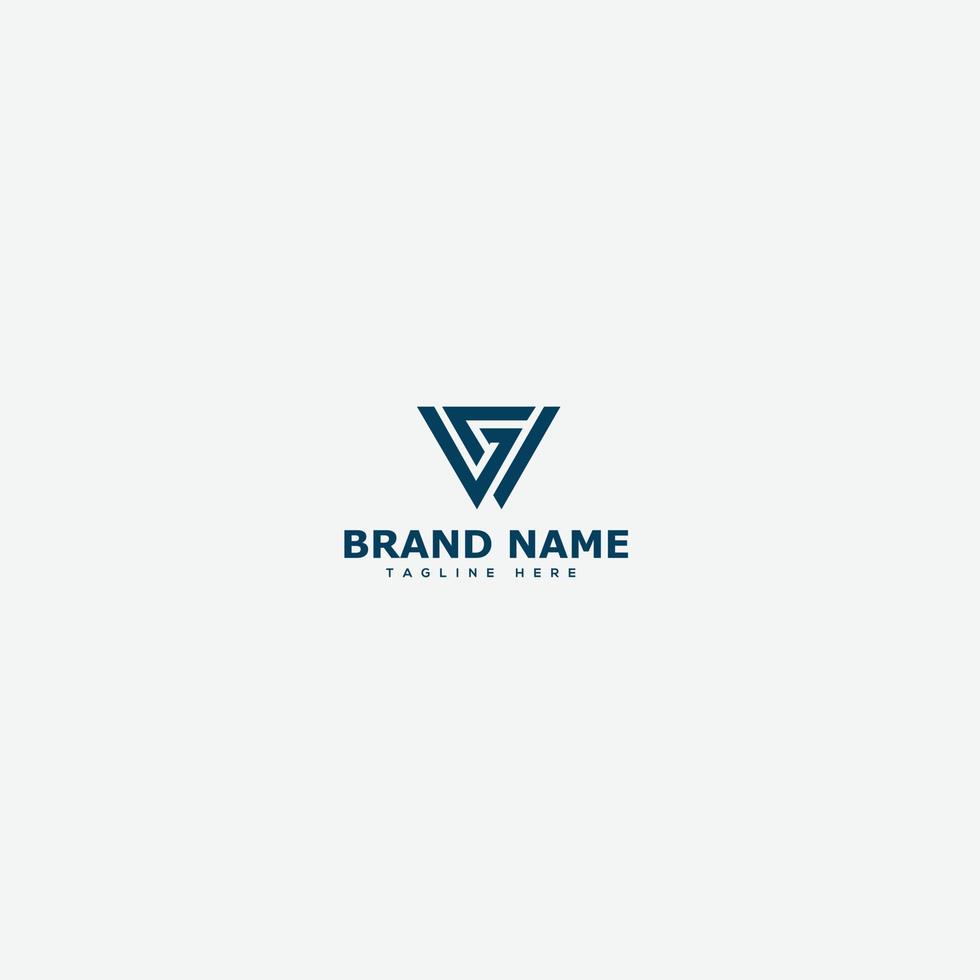 WG Logo Design Template Vector Graphic Branding Element.