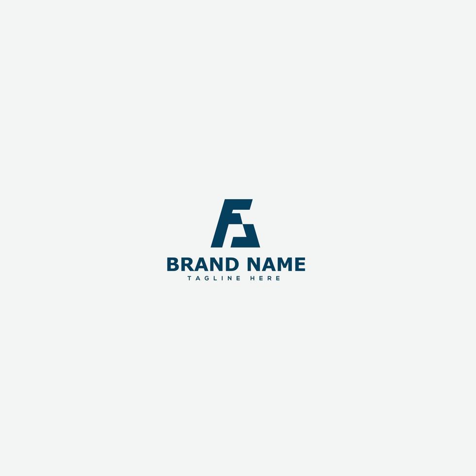 FA Logo Design Template Vector Graphic Branding Element.