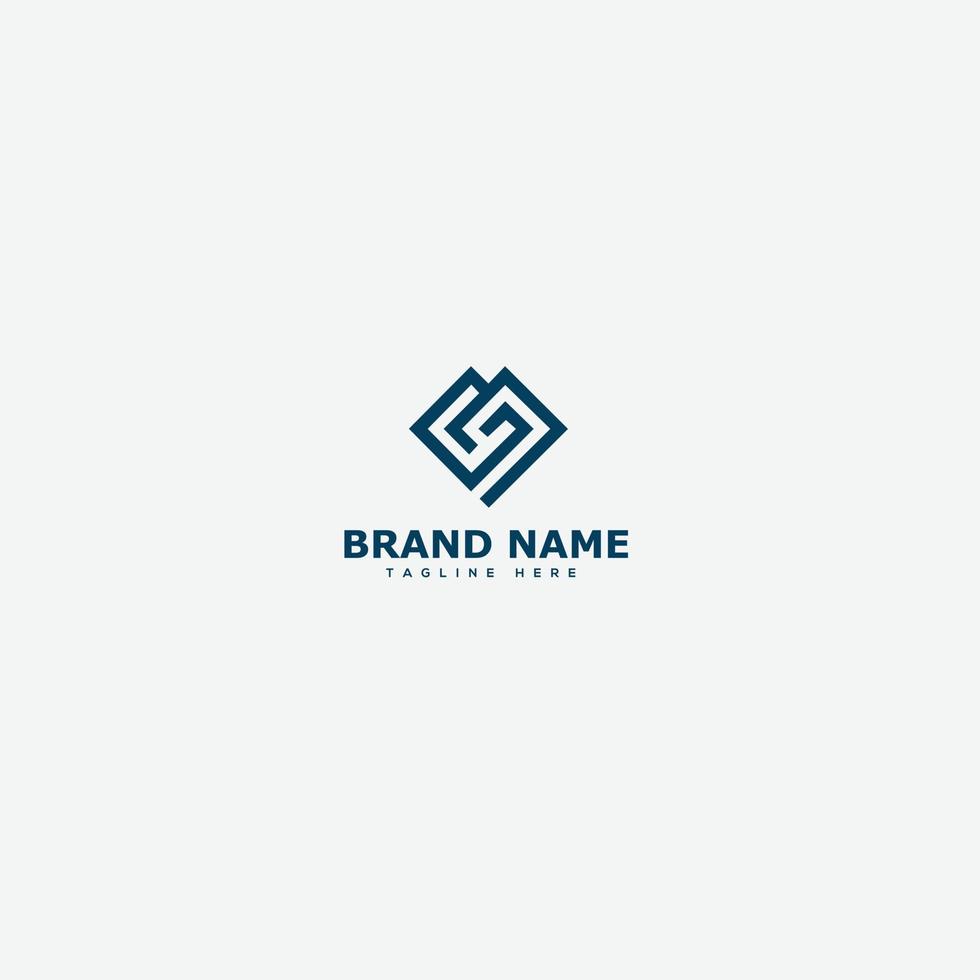 GS Logo Design Template Vector Graphic Branding Element.