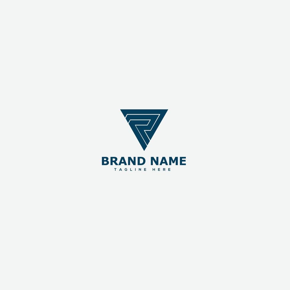 RV, VR Logo Design Template Vector Graphic Branding Element.