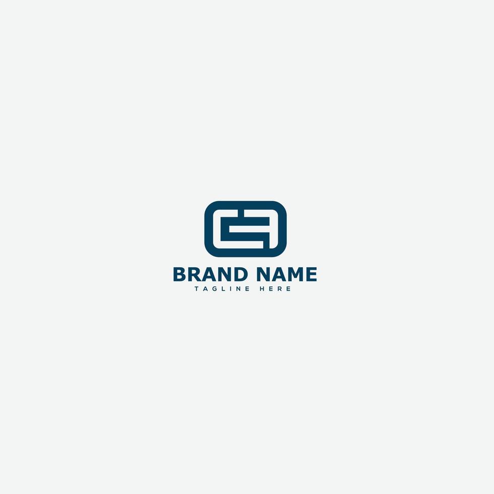 CF Logo Design Template Vector Graphic Branding Element.