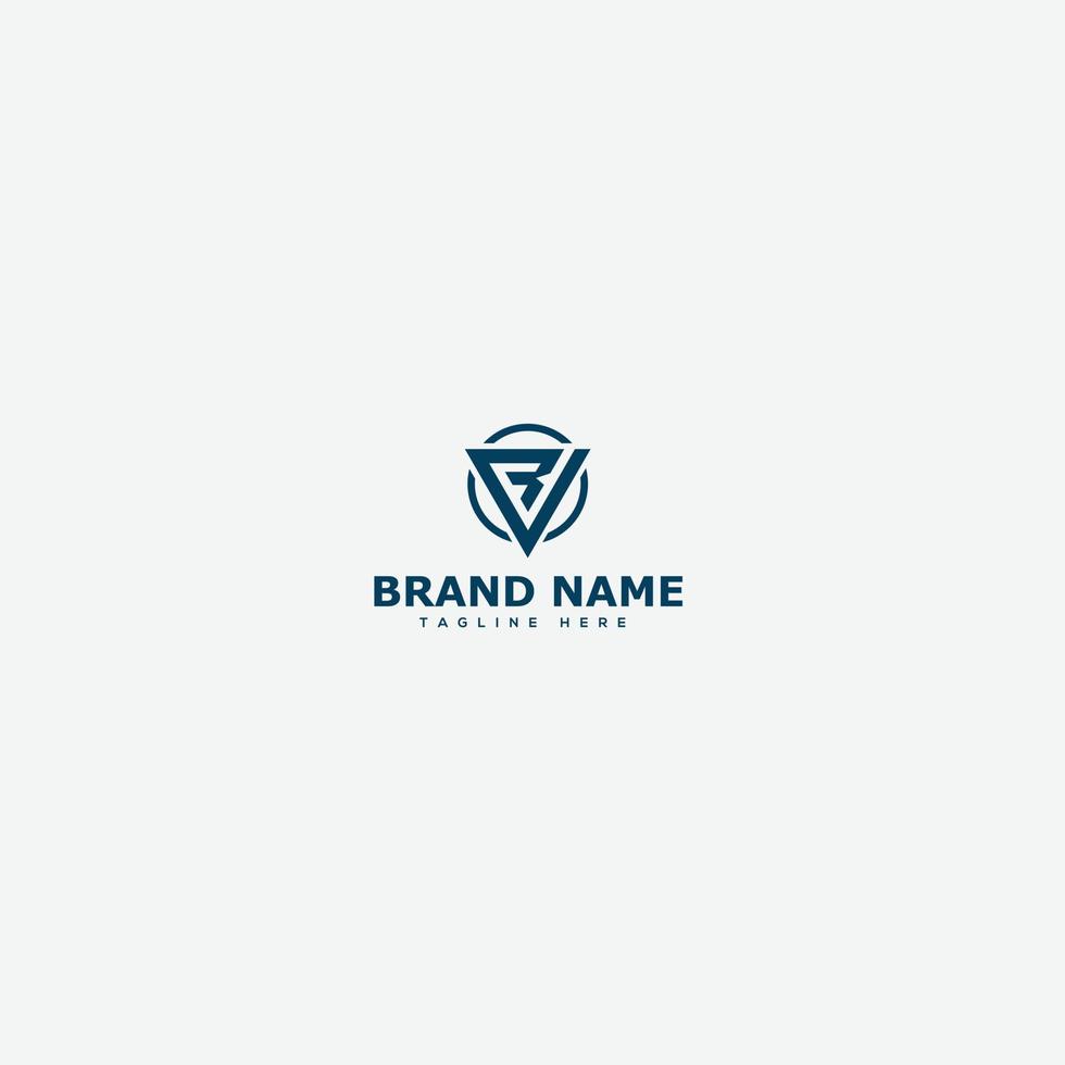 RV, VR Logo Design Template Vector Graphic Branding Element.