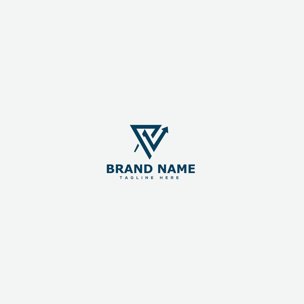 RV, VR Logo Design Template Vector Graphic Branding Element.