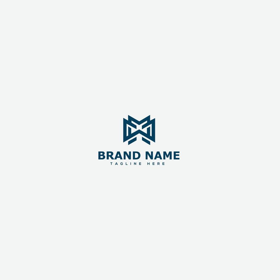 WM Logo Design Template Vector Graphic Branding Element.