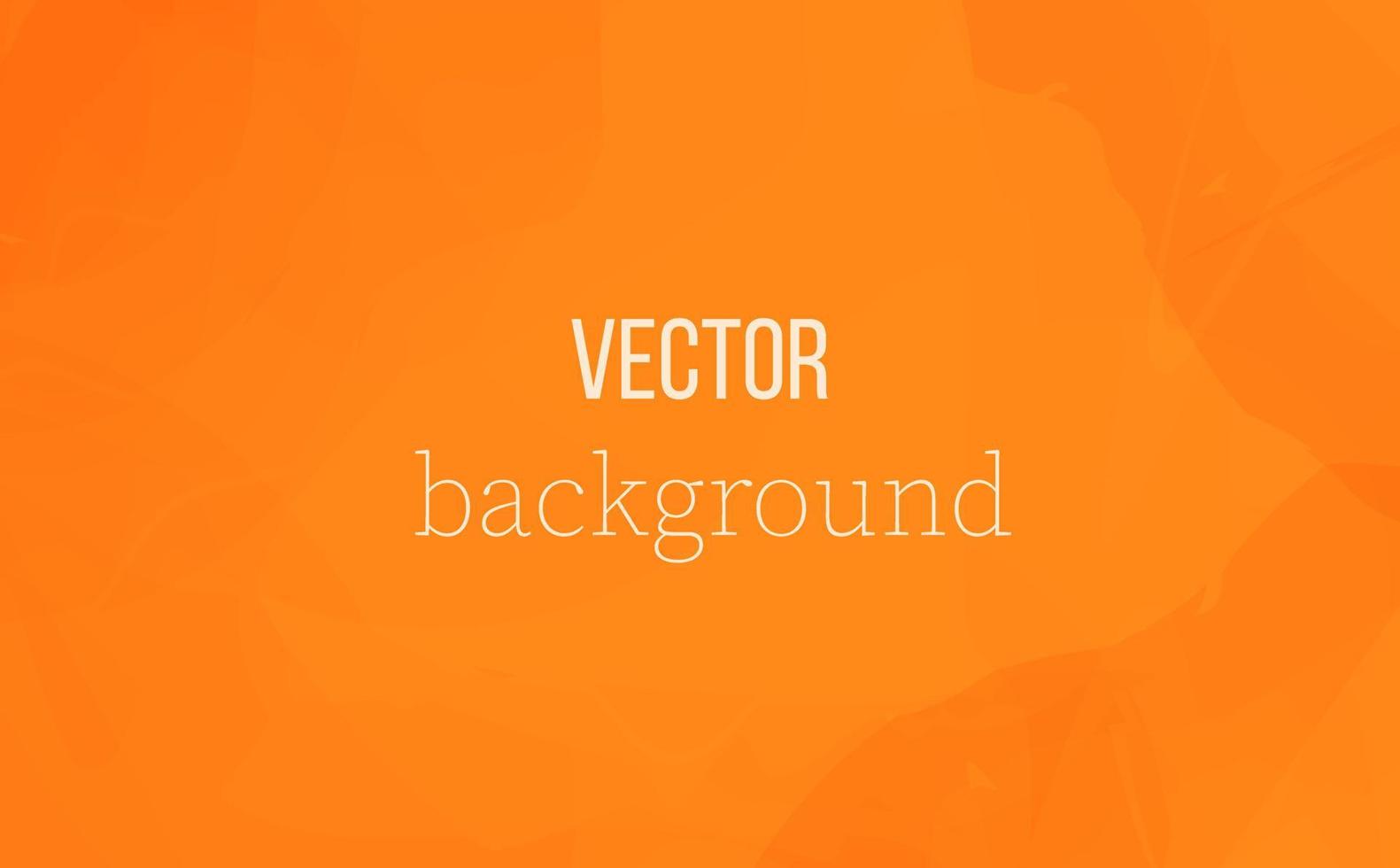 Vector orange watercolor style background for design.