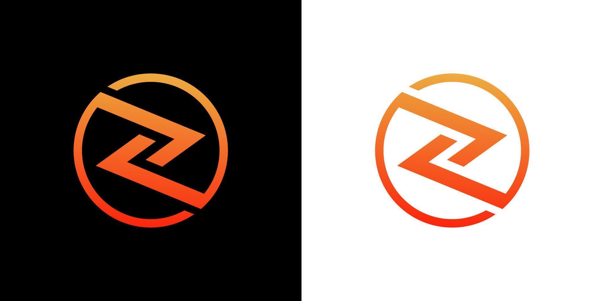 plantilla de icono de logotipo de letra zol vector