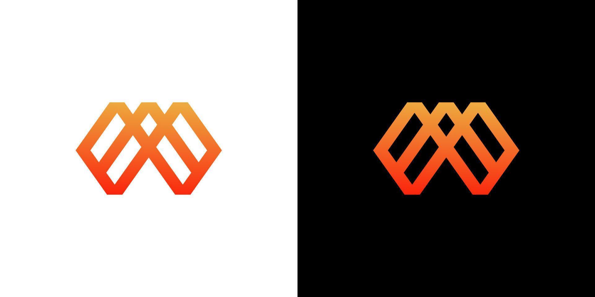 A EE Letter Logo Design polygon Monogram Icon Vector Template