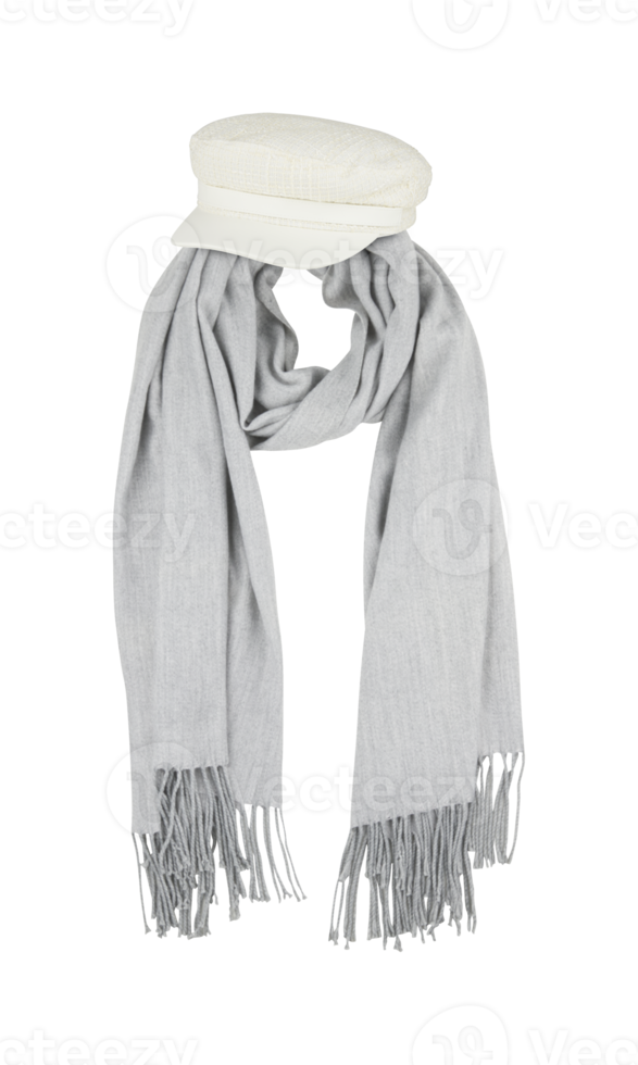 scarf isolated with Clipping path transparent background png