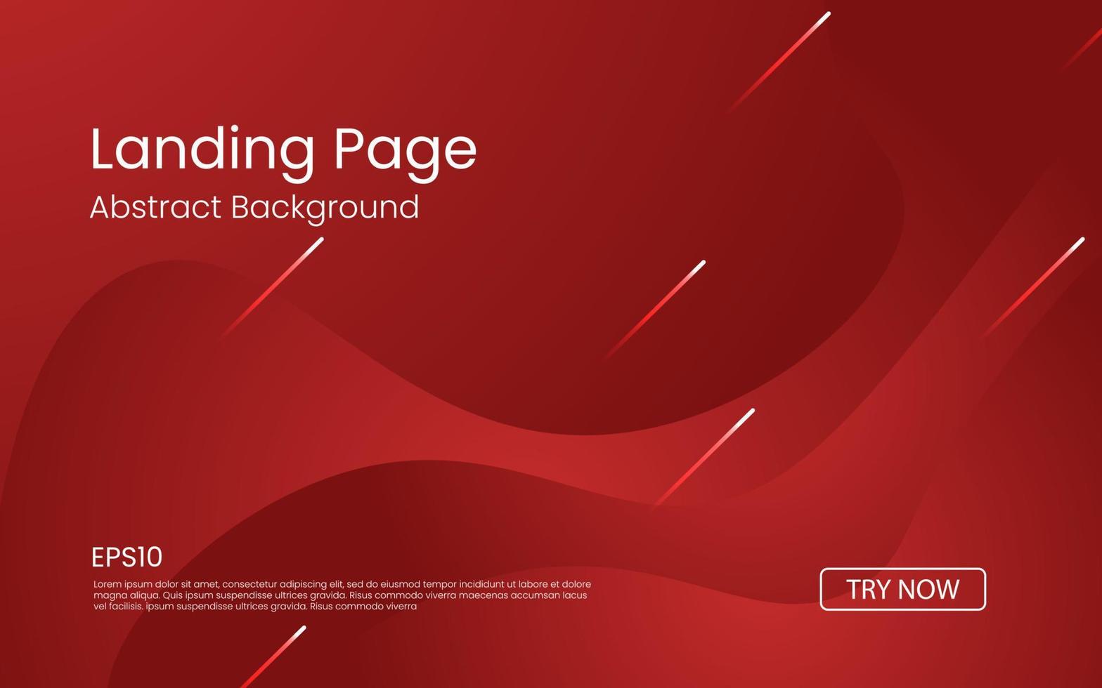 Minimal geometric red abstract background, dynamic shape composition landing page backgrounds. eps10 vector