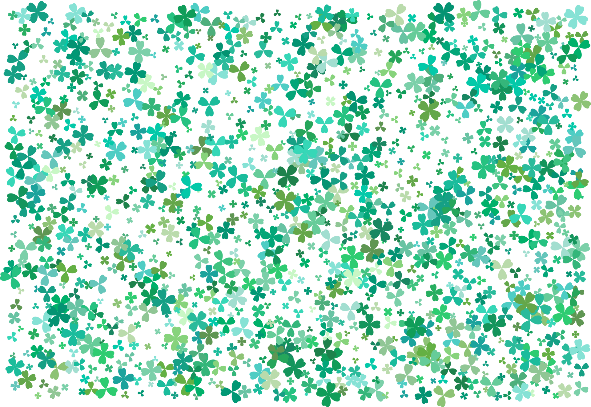 Four leaf clover. 11236104 PNG