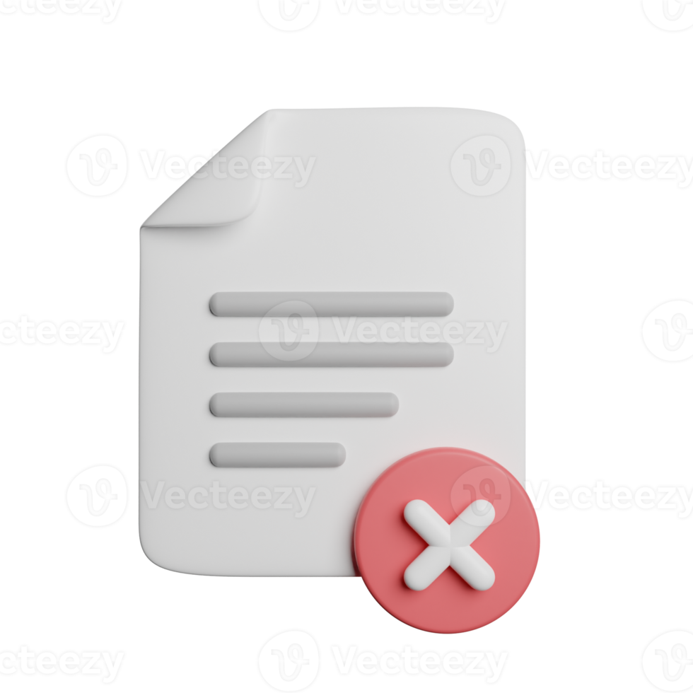 Delete File Document png