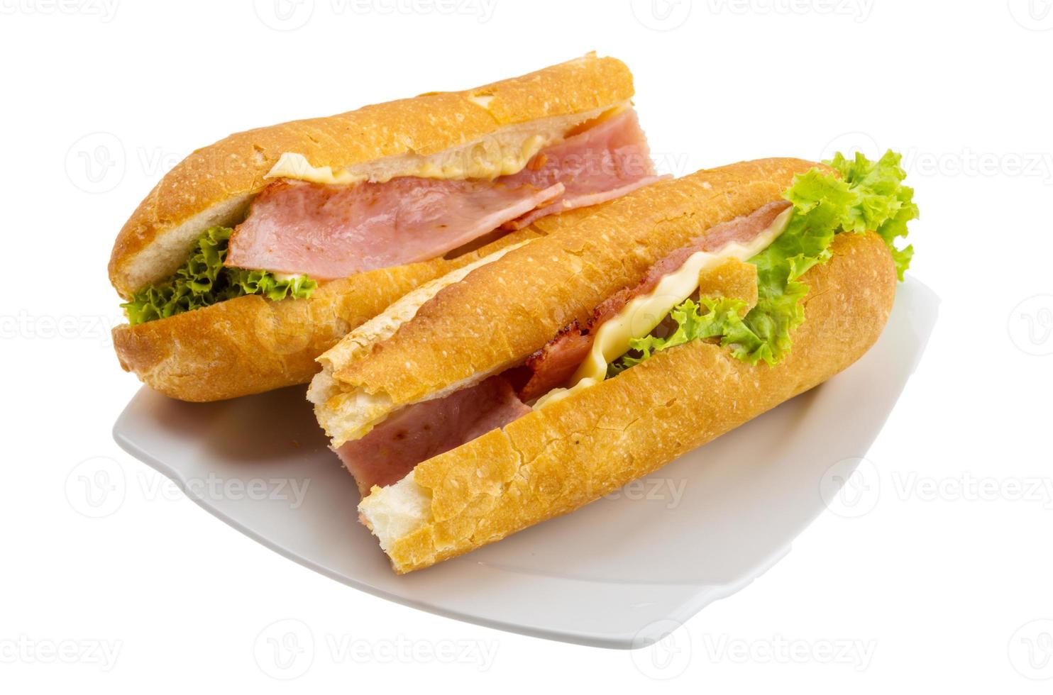 Ham and cheese sandwich 11239057 Stock Photo at Vecteezy