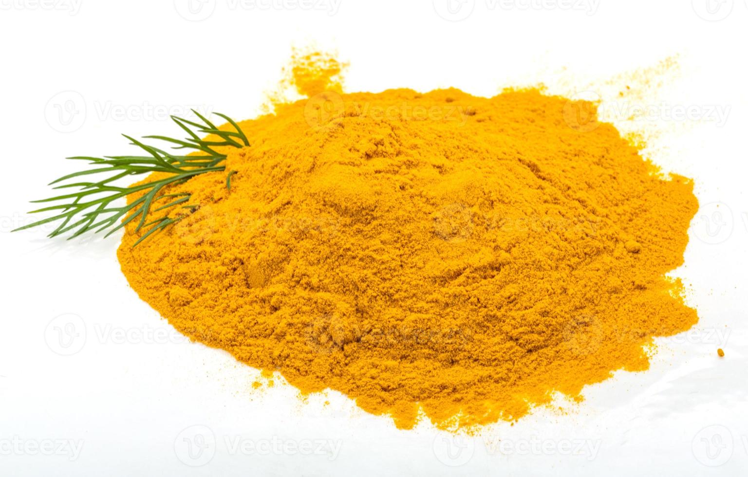 Curcuma powder on white background 11242334 Stock Photo at Vecteezy