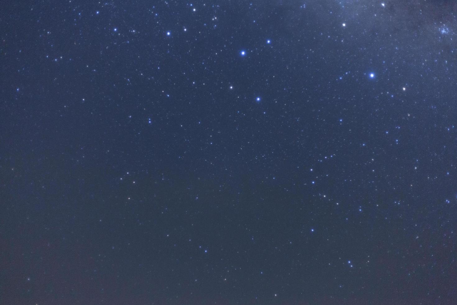 Milky way galaxy with stars and space dust in the universe photo