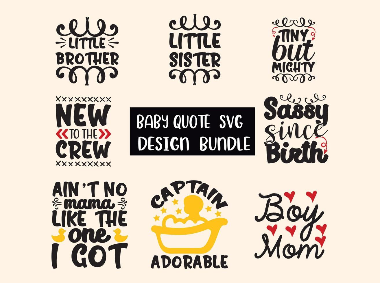 Baby  svg design  bundle vector