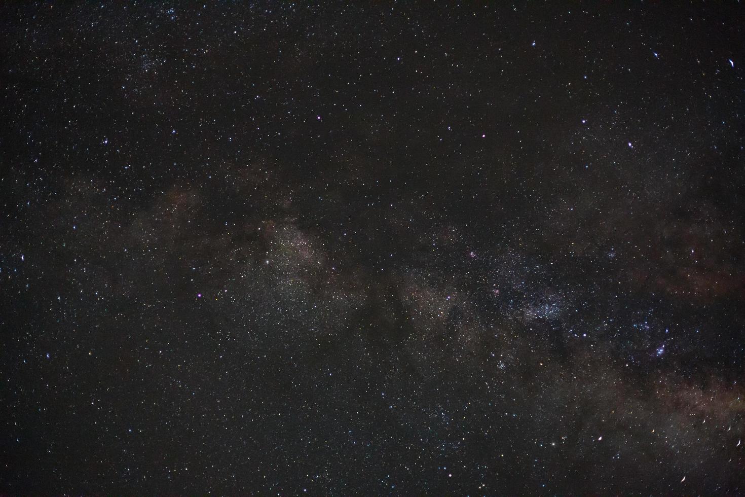 milky way galaxy with stars and space dust in the universe photo