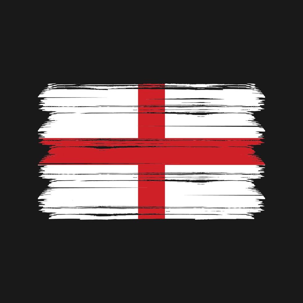 England Flag Vector. National Flag vector