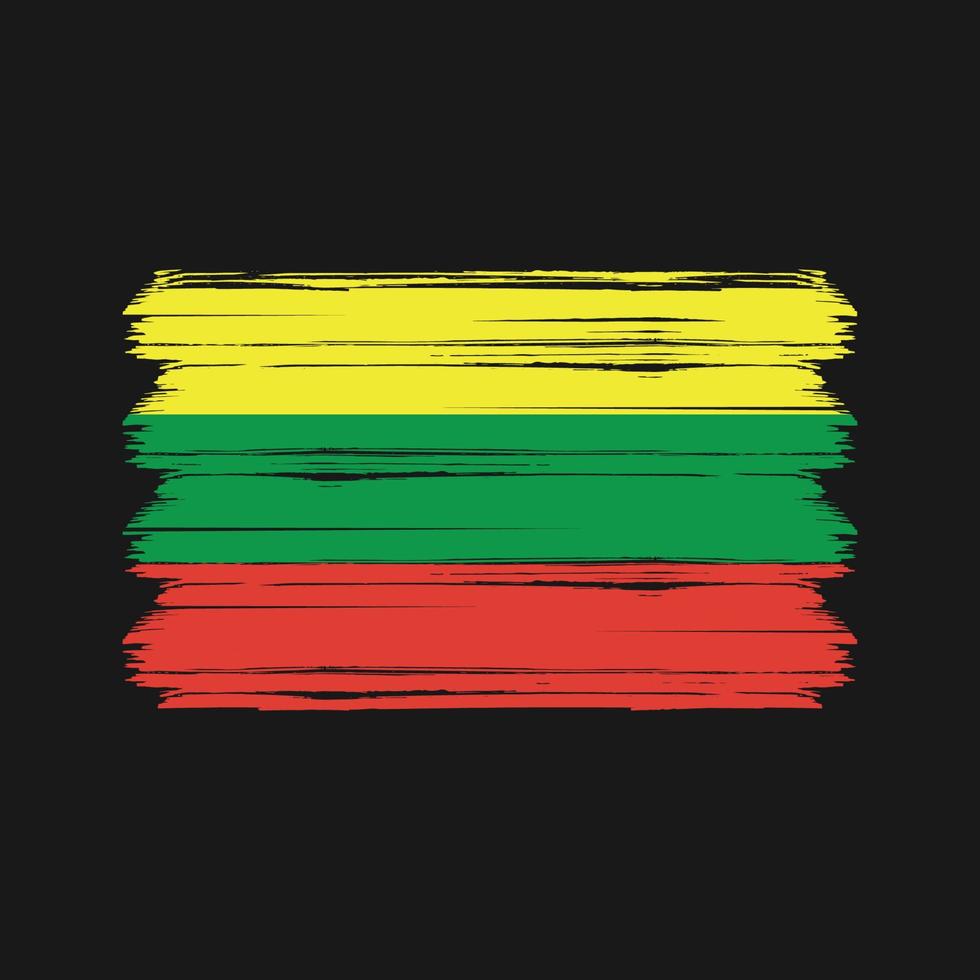 Lithuania Flag Vector. National Flag vector