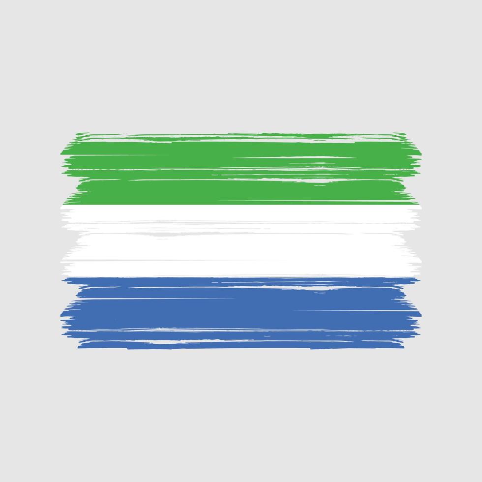 Sierra Leone Flag Vector. National Flag vector