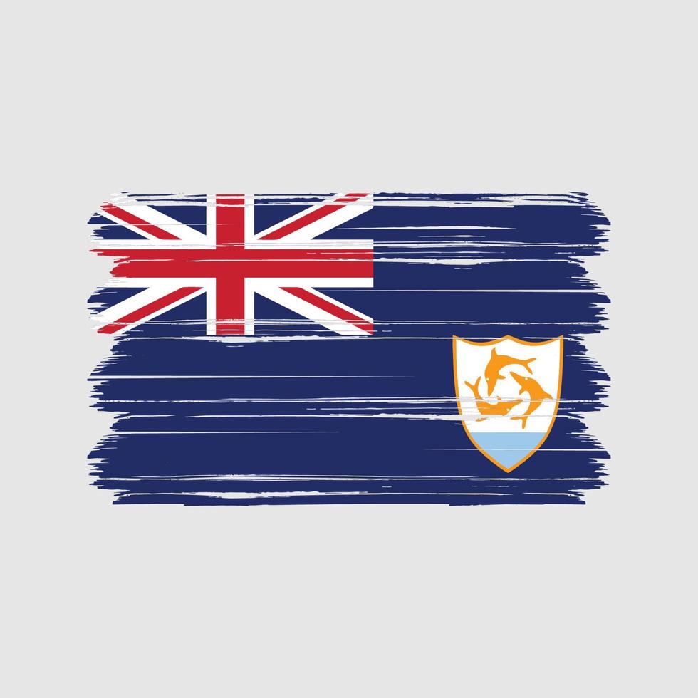 Anguilla Flag Vector. National Flag vector