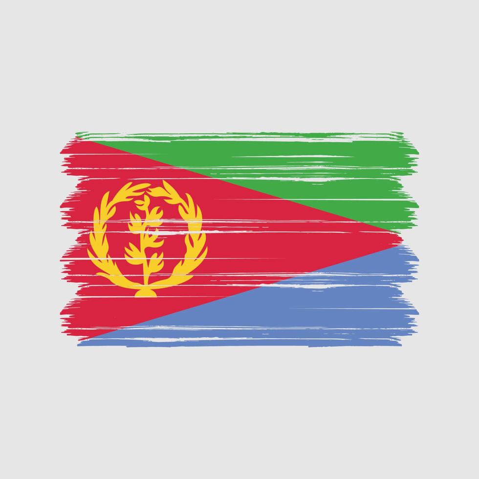 Eritrea Flag Vector. National Flag vector