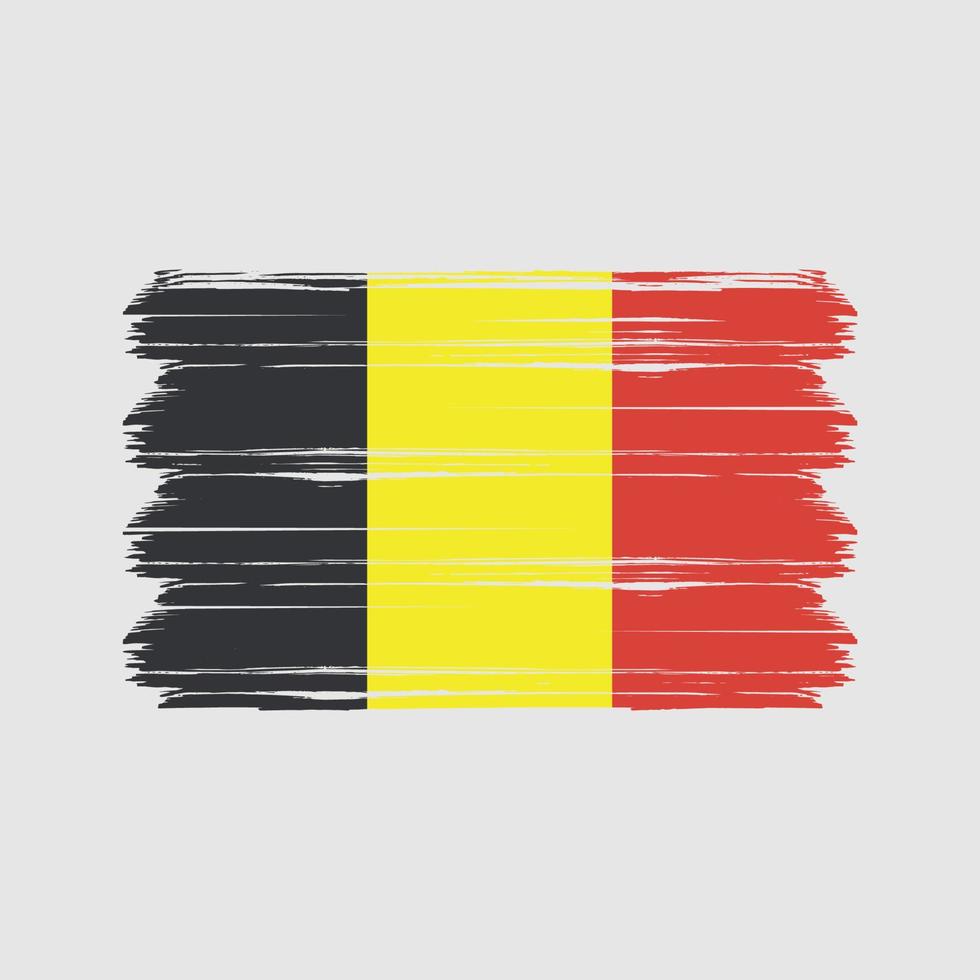 vector de bandera de Bélgica. bandera nacional