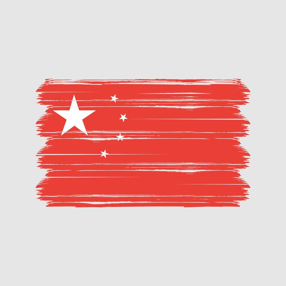 vector de bandera china. bandera nacional