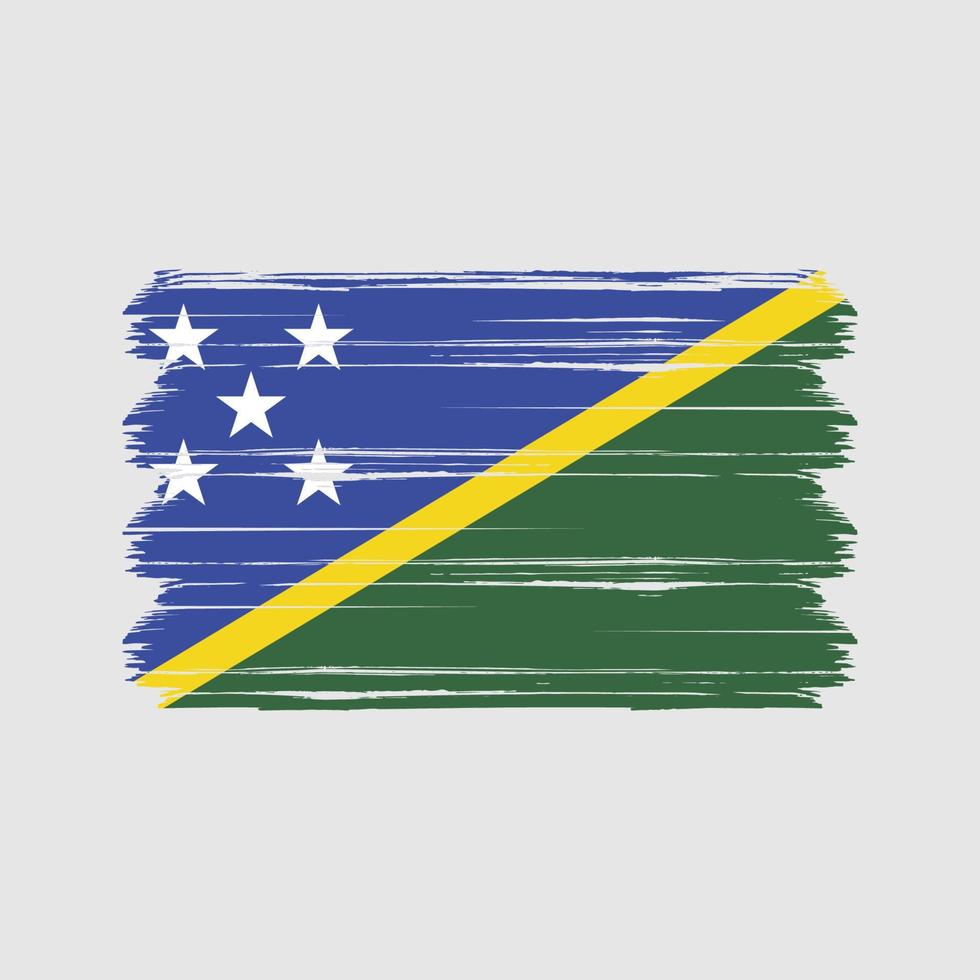 Solomon Islands Flag Vector. National Flag vector