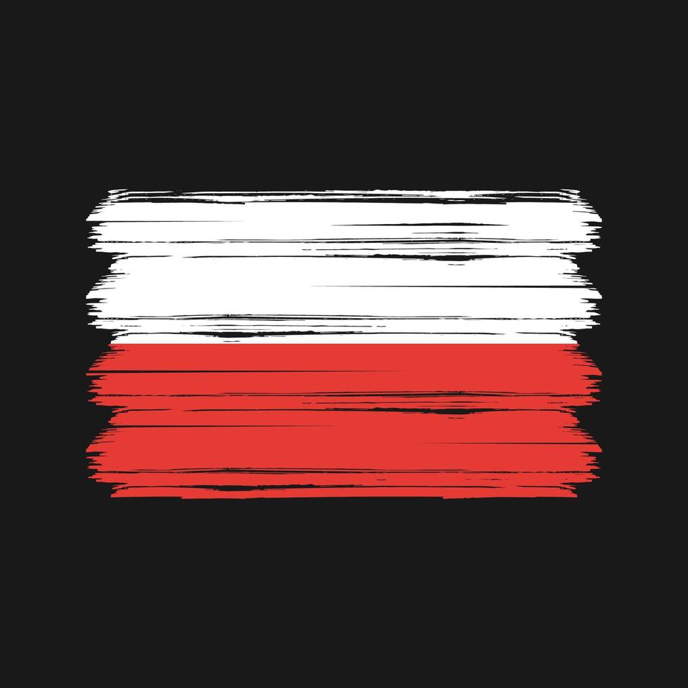 Poland Flag Vector. National Flag vector