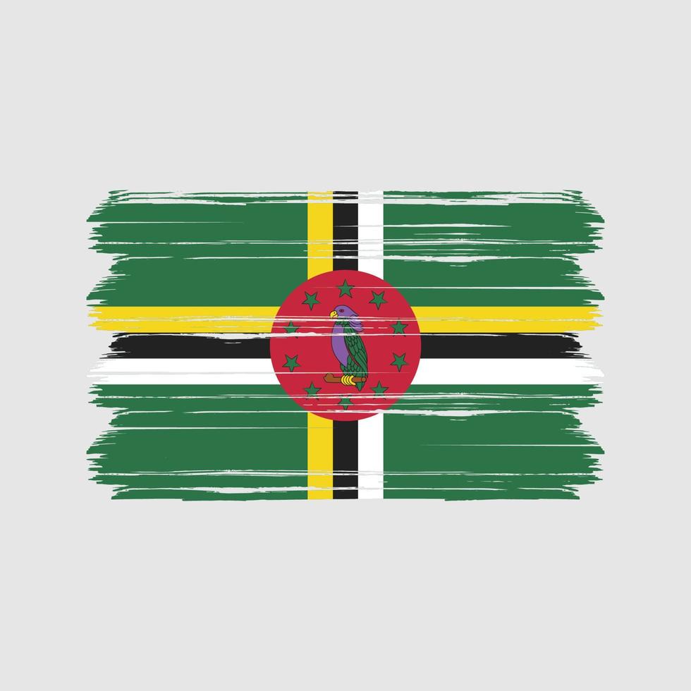 Dominica Flag Vector. National Flag vector