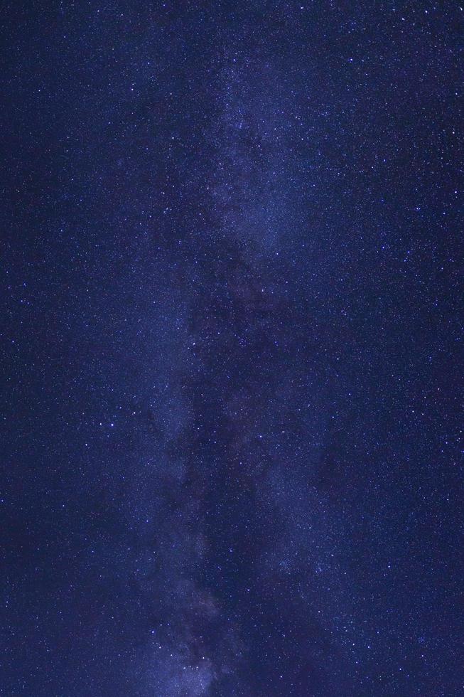 Milky way galaxy with stars and space dust in the universe photo