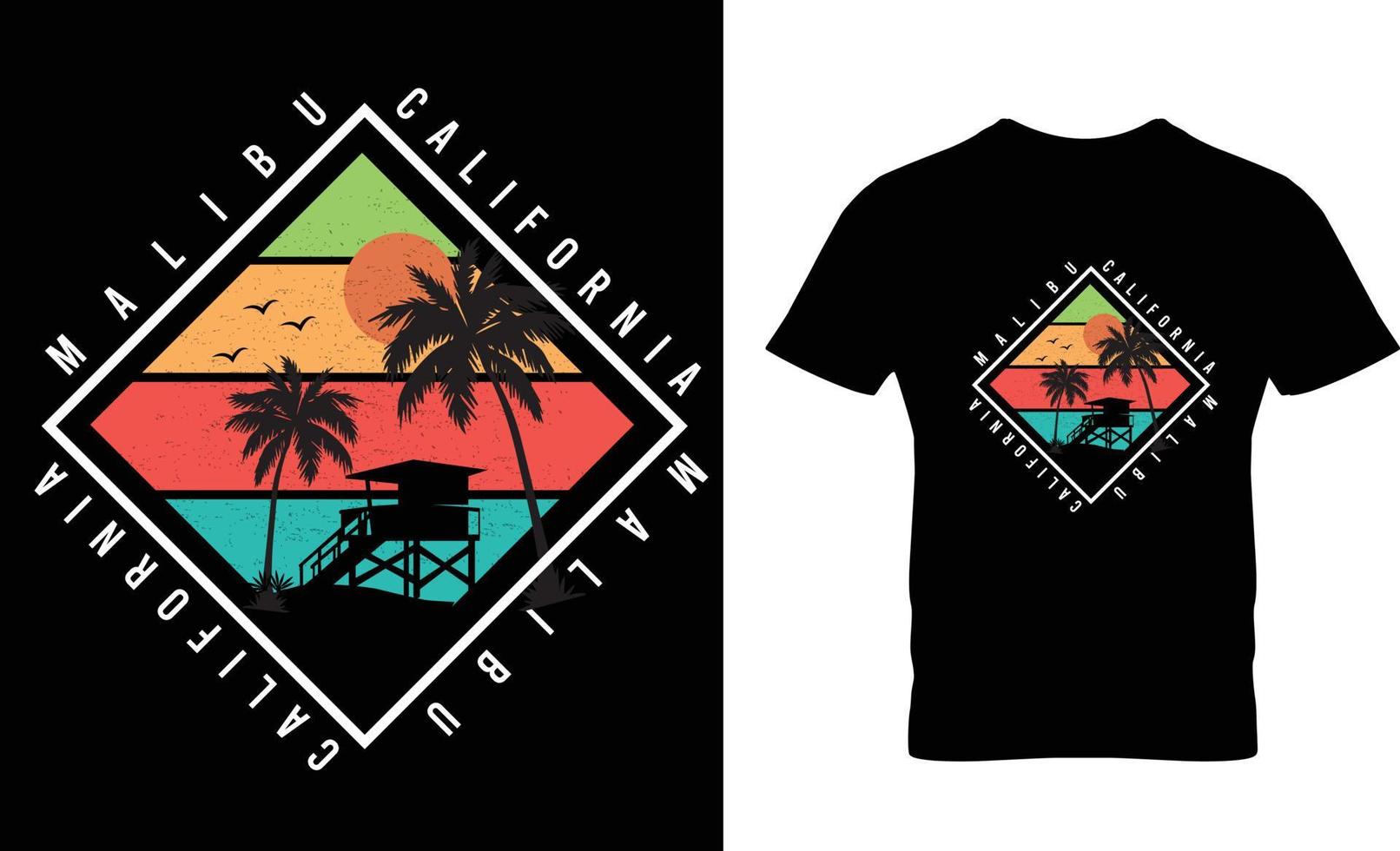 summer t shirt design vector