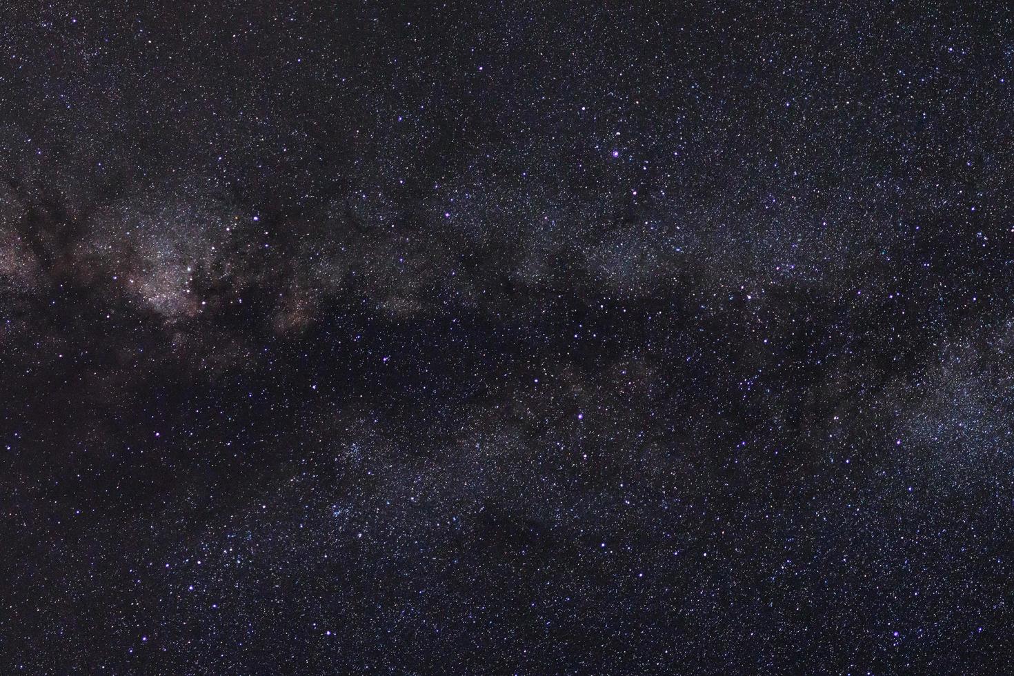 Milky way galaxy with stars and space dust in the universe photo