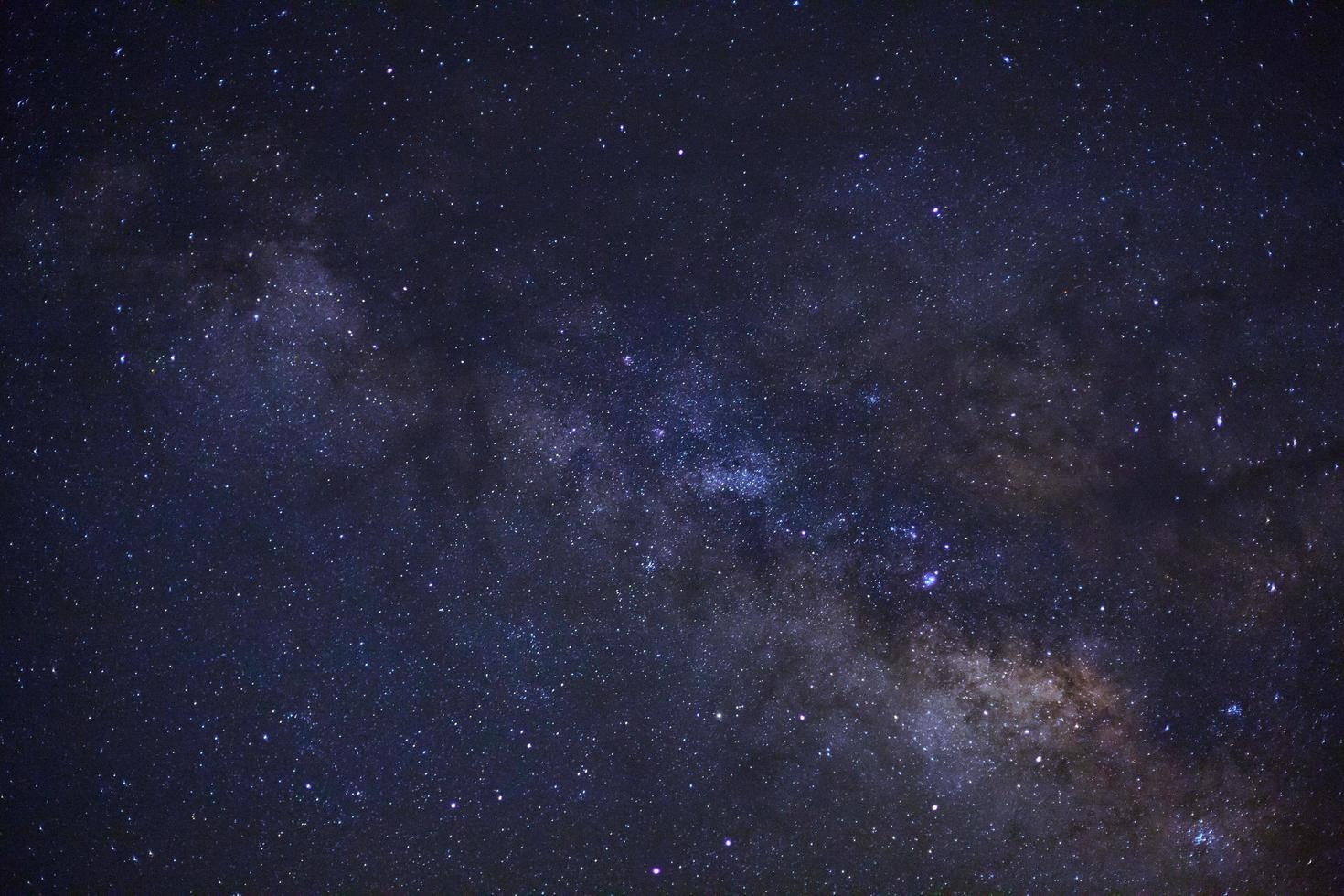 milky way galaxy with stars and space dust in the universe photo