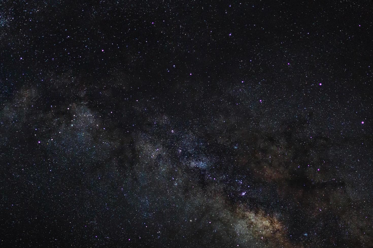 Stars in space dust in the universe and milky way galaxy photo