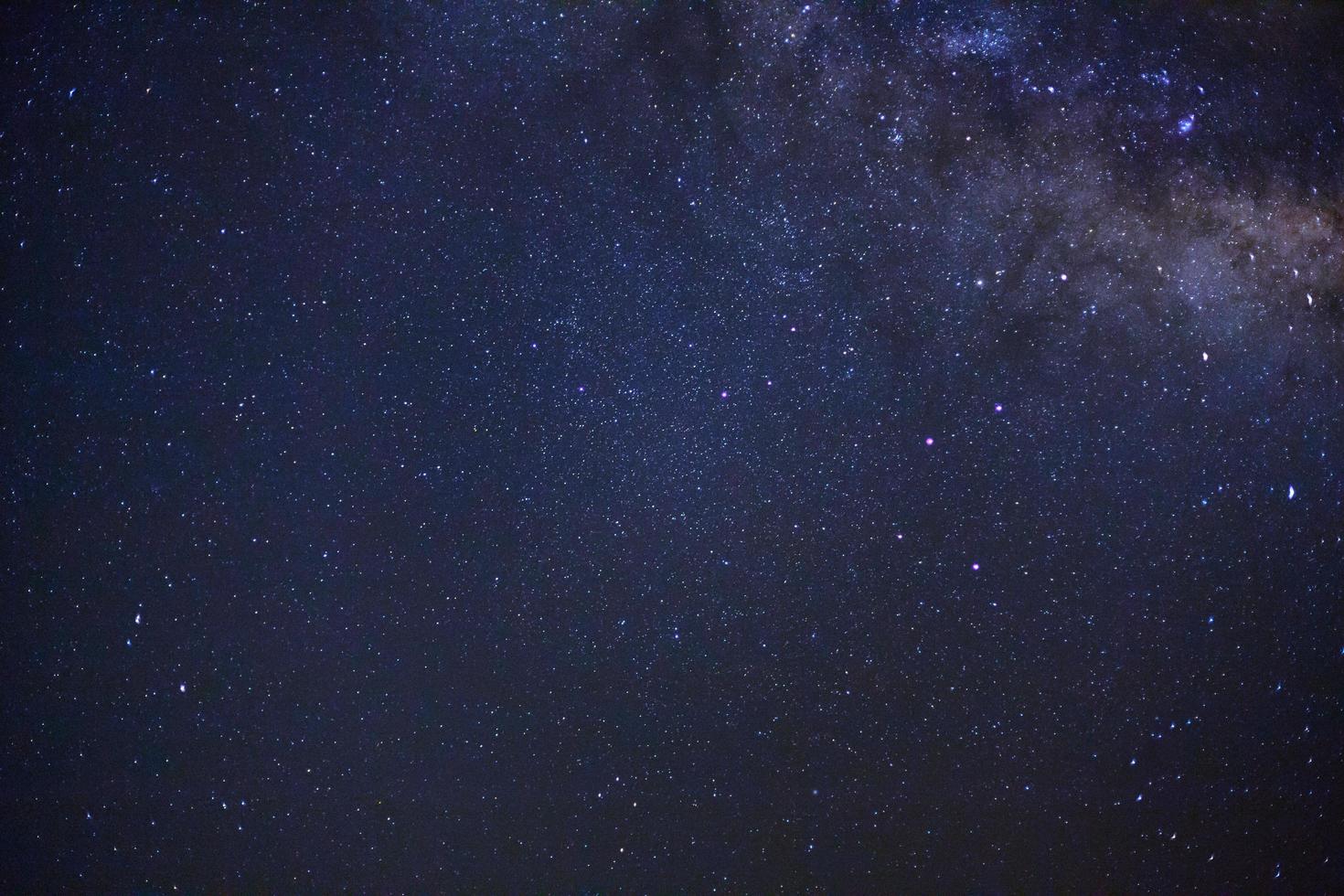 milky way galaxy with stars and space dust in the universe photo