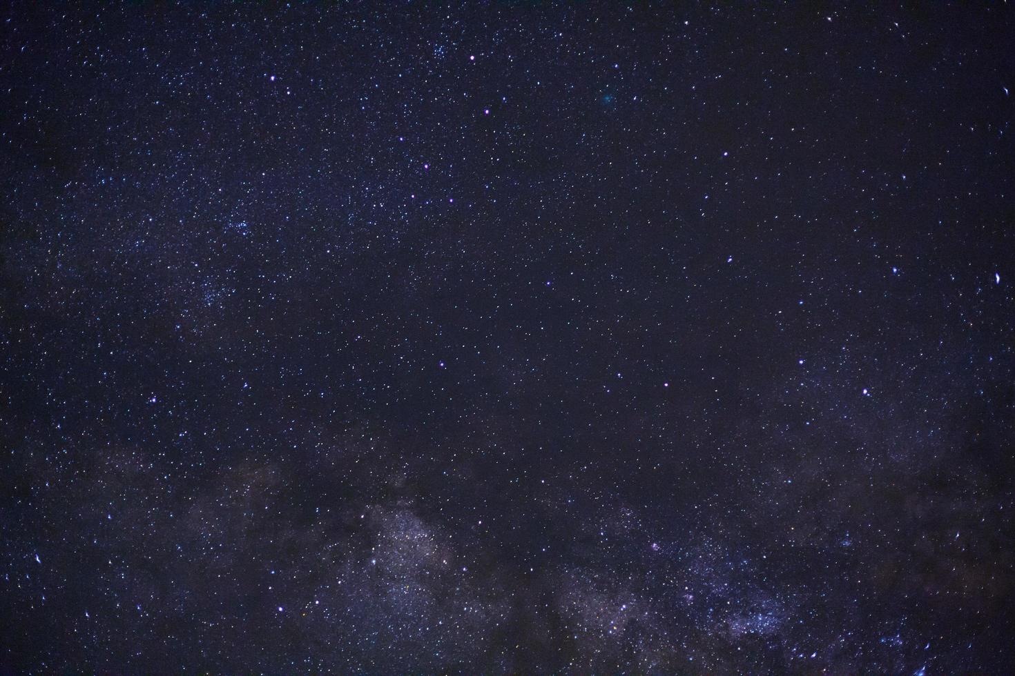 milky way galaxy with stars and space dust in the universe photo