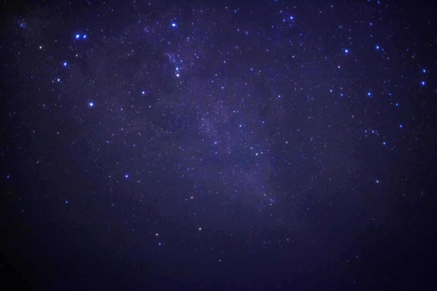 milky way galaxy with star and space dust in the universe, Long exposure photograph, with grain. photo