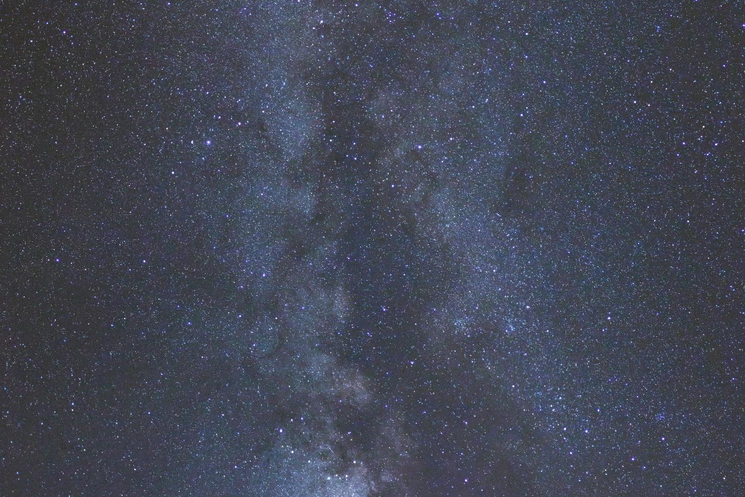 Milky way galaxy with stars and space dust in the universe photo