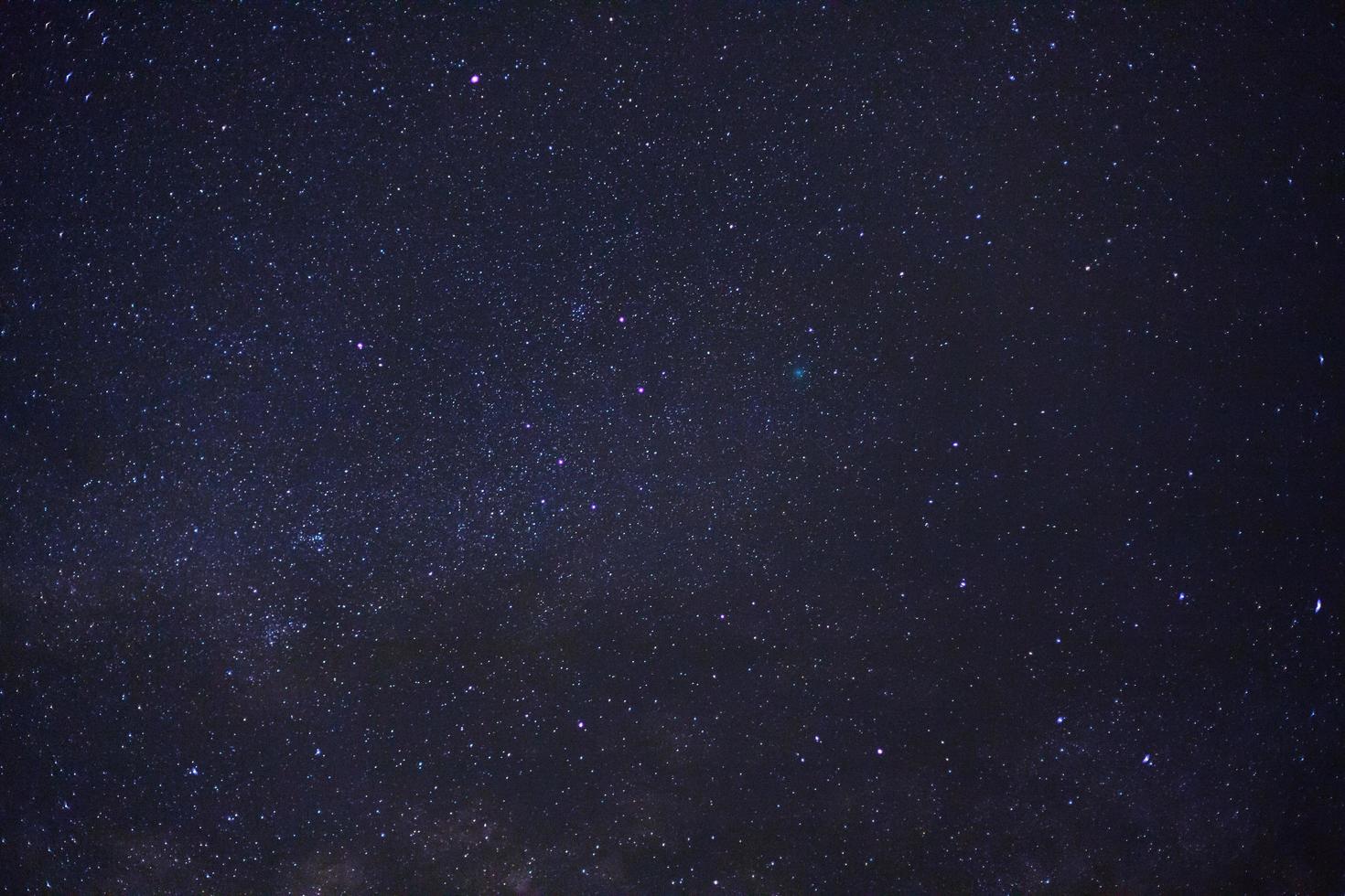 milky way galaxy with stars and space dust in the universe photo