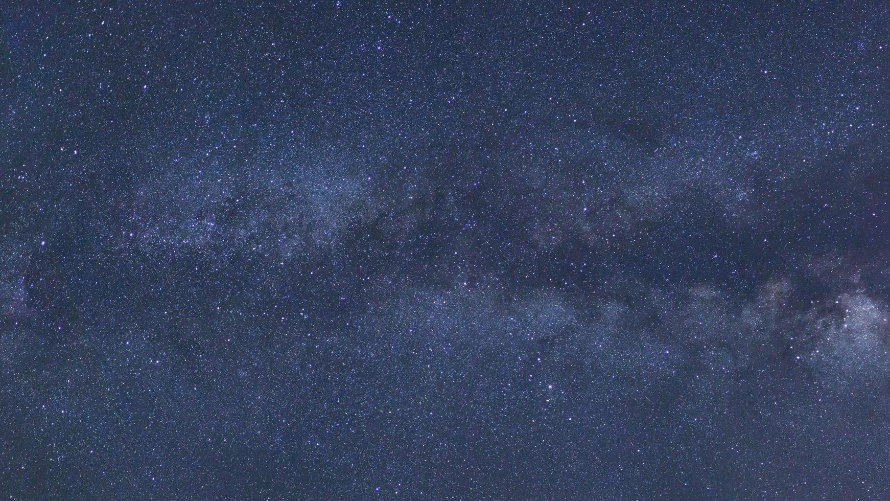 Milky way galaxy with stars and space dust in the universe photo