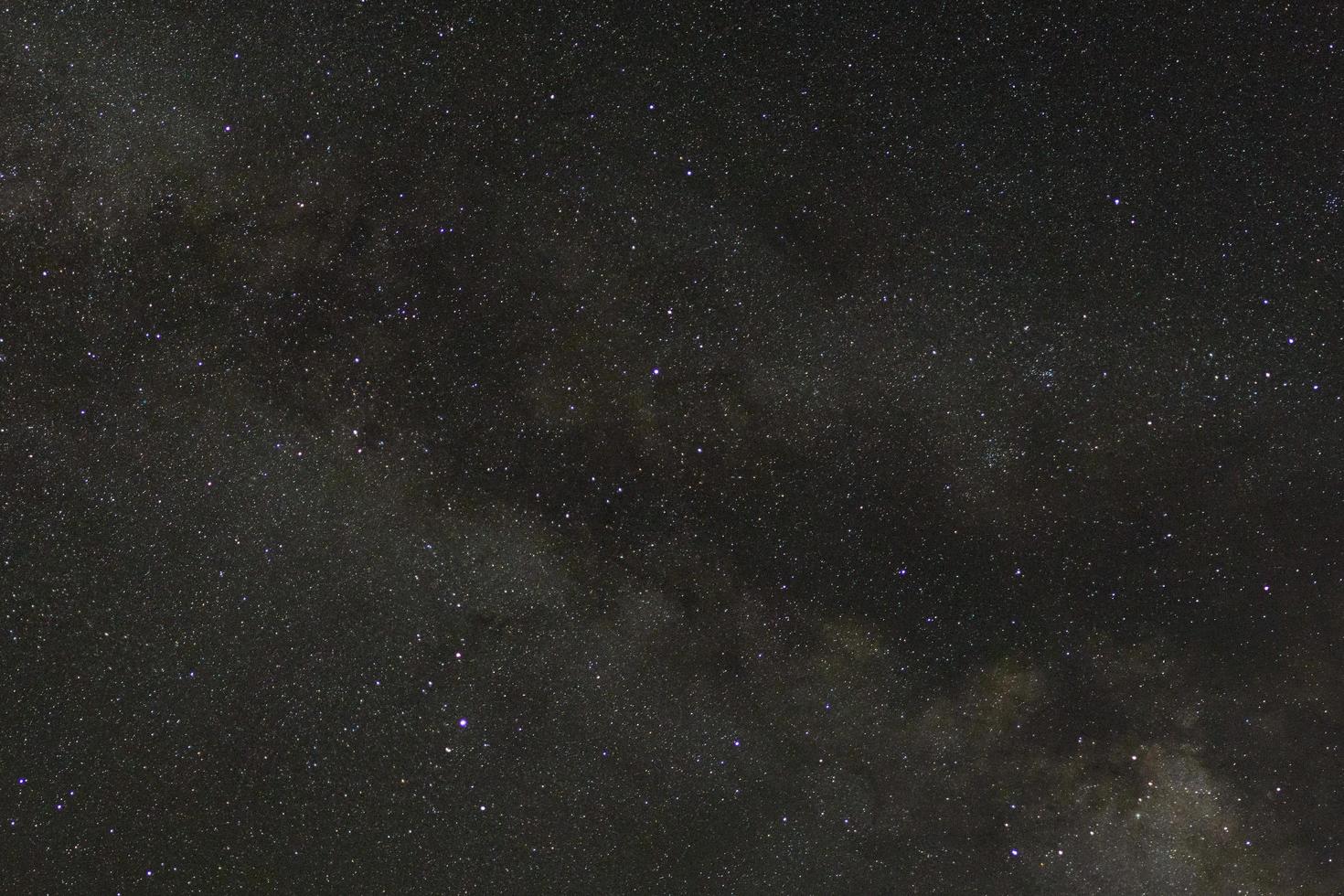 Milky way galaxy with stars and space dust in the universe photo