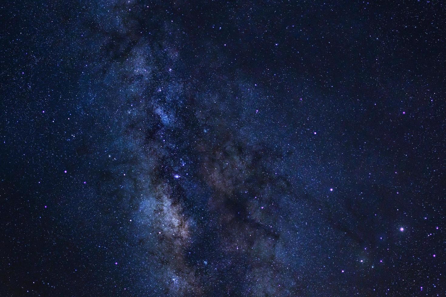 Stars in space dust in the universe and milky way galaxy photo